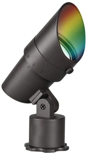 WAC Ilumenight 6" High Bronze Color Changing LED Spot Light 65V12