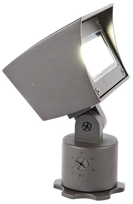 WAC Landscape 6 1/4" High Bronze 3000K LED 12V Flood Light