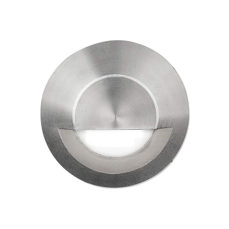 WAC 2 3/4&quot;W Stainless Steel Round LED Step and Wall Light