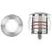 WAC 2" Stainless Steel Round LED In-Ground Indicator Light