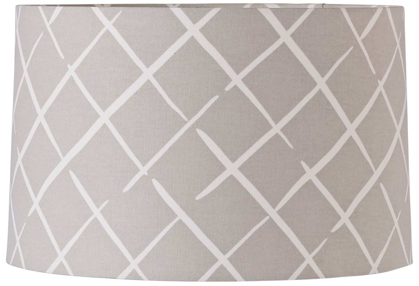 Cove End Oyster Drum Lamp Shade 15x16x10 (Spider)