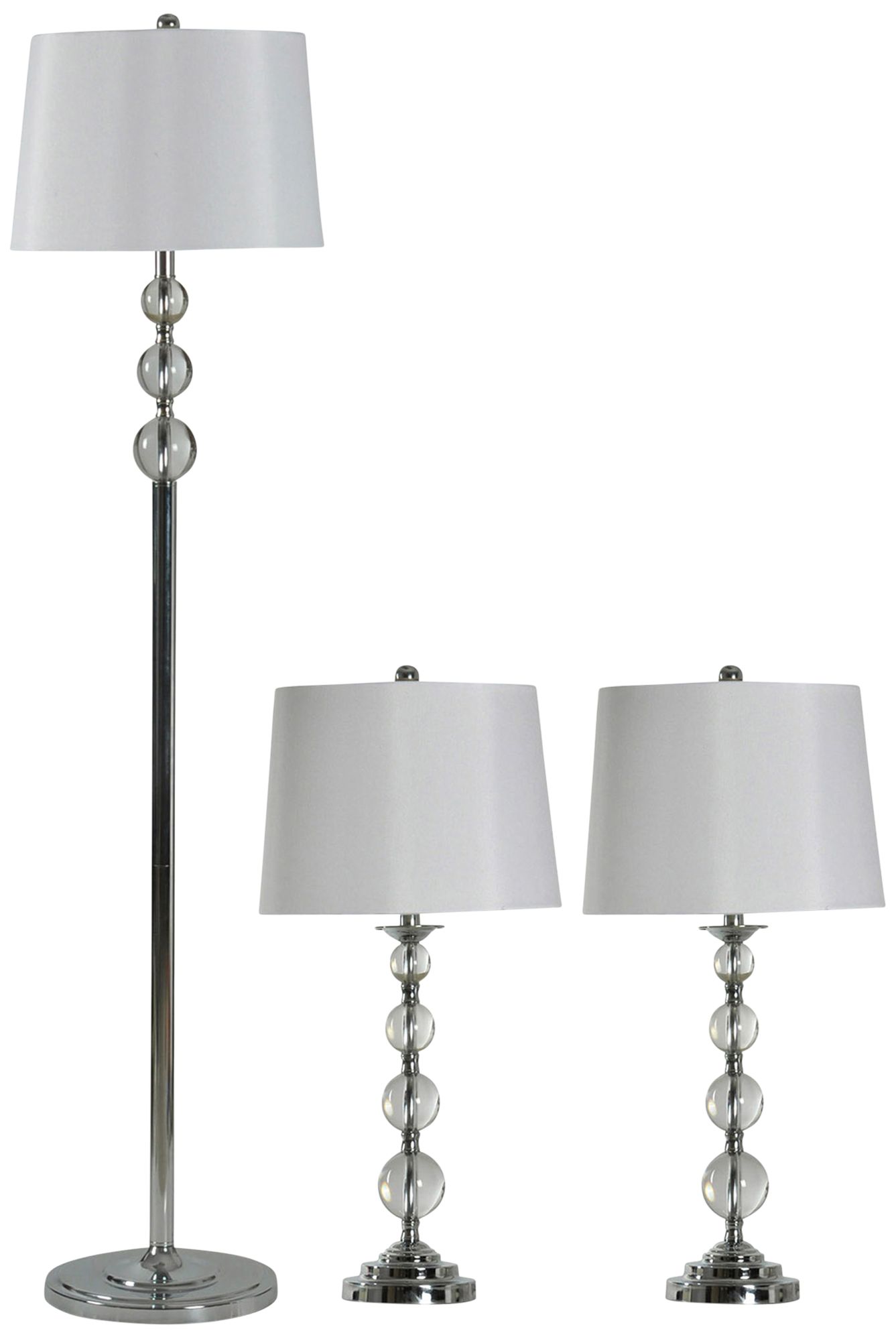 floor and table lamp sets