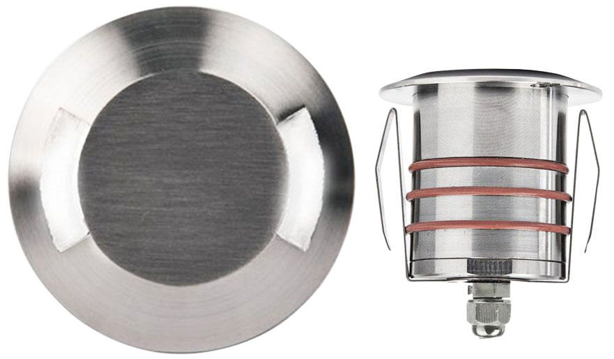 WAC 2" Stainless Steel LED Bi-Directional Indicator Light