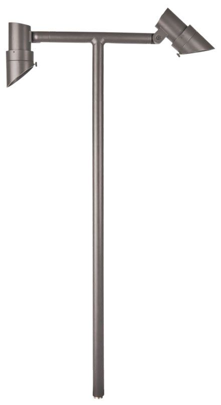 WAC Mini Accent 50 1/4" High Bronze LED Double Path Light