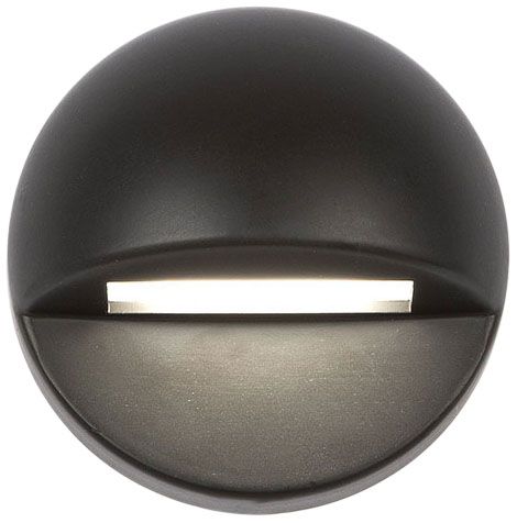 WAC LEDme 3"W Bronzed Brass 2700K LED Deck and Patio Light