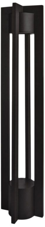 WAC Chamber 30" High Black LED Bollard Landscape Light