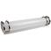 Decorative Accent 24" Wide Brushed Nickel LED Bath Light
