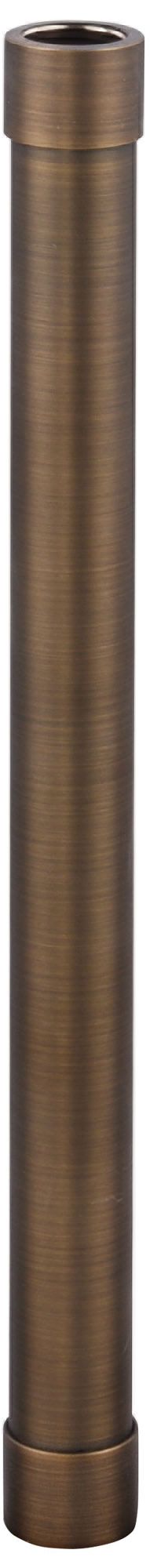 Aera 12" Long Antique Brass Landscape Light Extension Stem