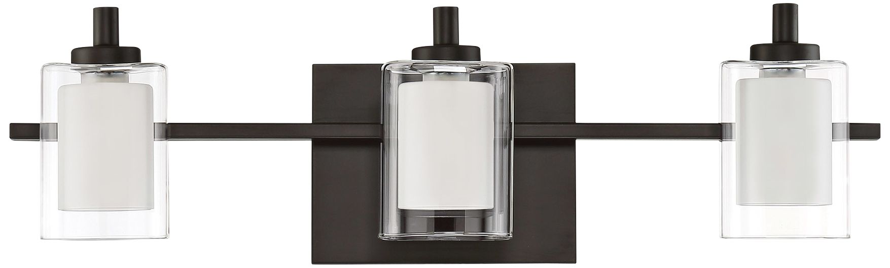 Quoizel Kolt 21"W Western Bronze 3-Light LED Bath Light