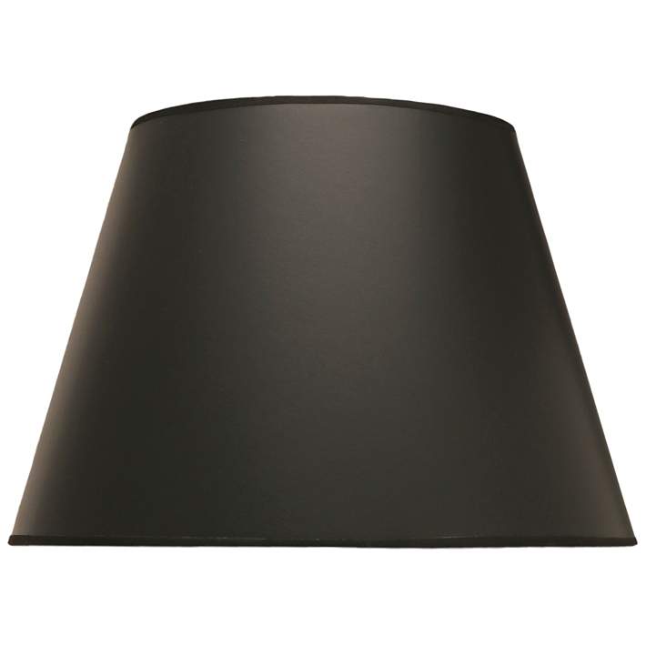 black linen lamp shades with gold foil lining