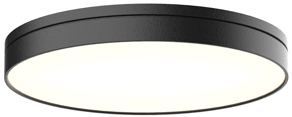 Kuzco Novel Led 5-in Black Flush Mount