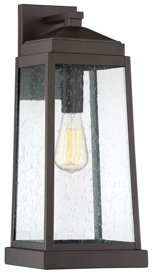 Quoizel Ravenel 19" High Western Bronze Outdoor Wall Light