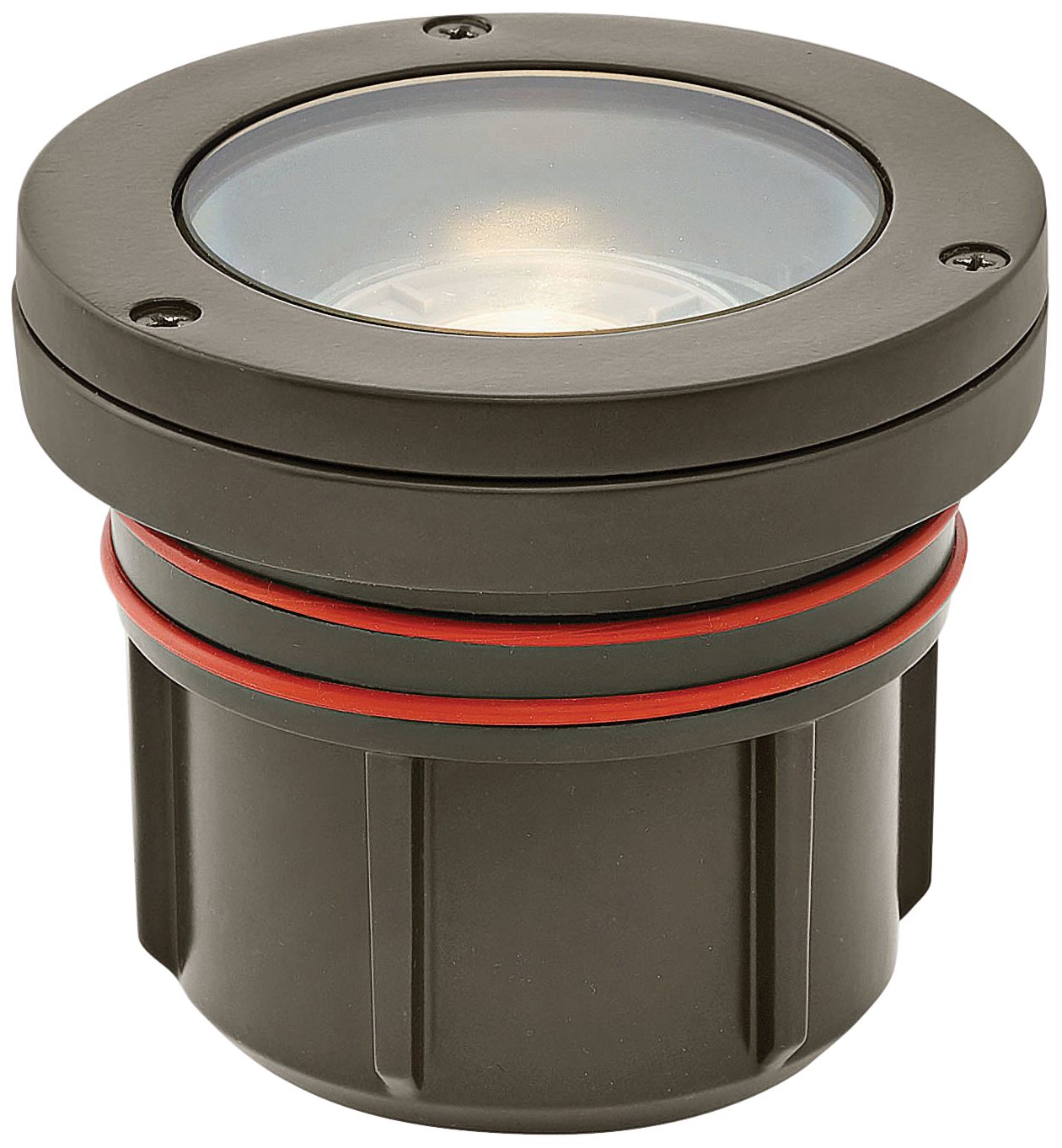 Hinkley Flat Top Bronze 5 Watt 2700K LED Outdoor Well Light