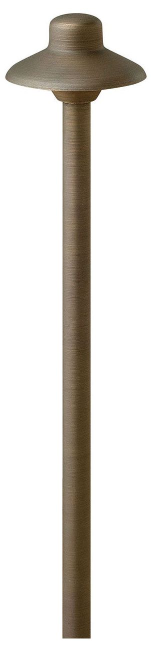 Hardy Island 15" High Matte Bronze Standard LED Path Light