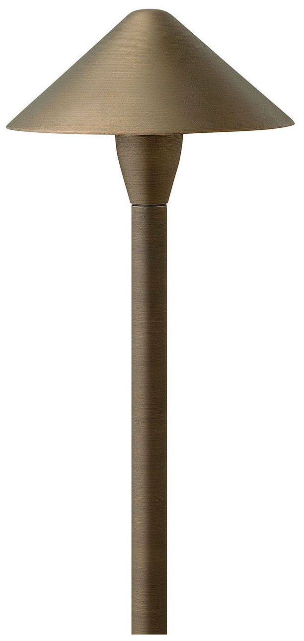Hardy Island 16" High Matte Bronze Classic LED Path Light