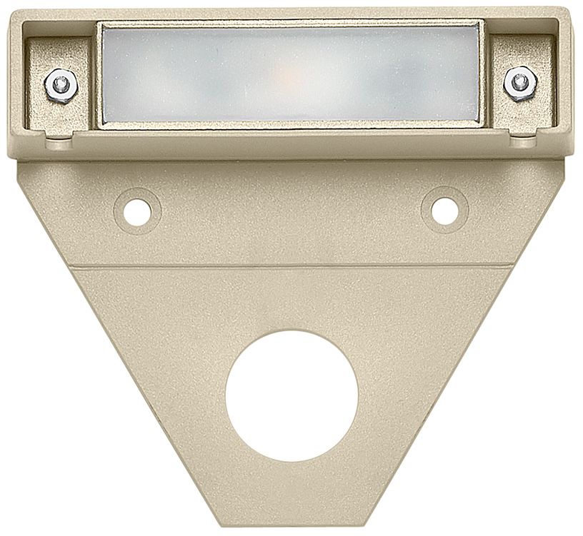 Hinkley Nuvi 3 1/4" Wide Sandstone LED Landscape Deck Light