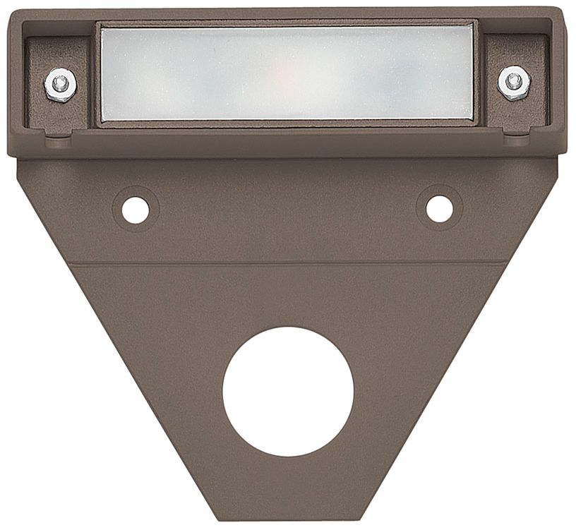 Hinkley Nuvi 3 1/4" Wide Bronze LED Landscape Deck Light