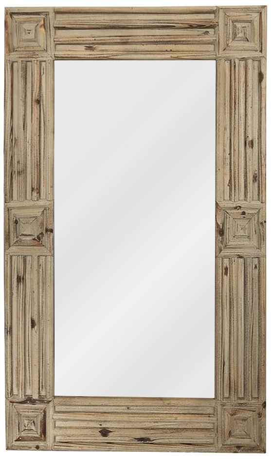 Stage II Natural Wood 24 1/2" x 38 Wall Mirror