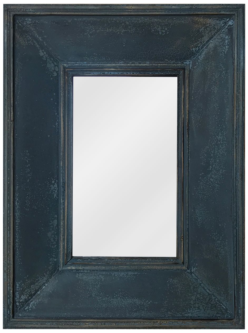 Rose Antique Atrovirens 24" x 32" Rectangular Wall Mirror