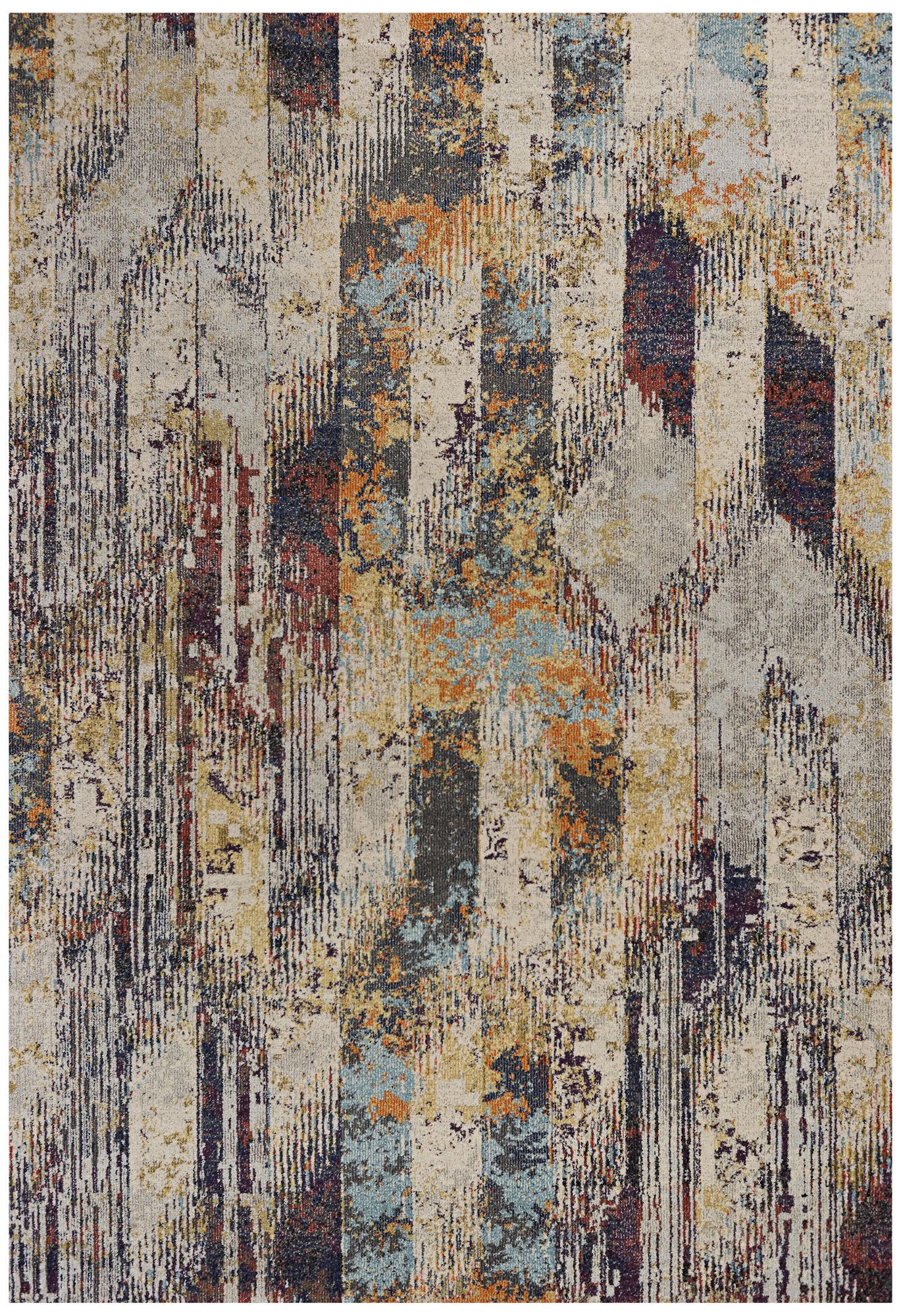 Mediterra 7801 Ivory Strata Area Rug
