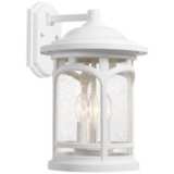 Quoizel Marblehead 14 1/2&quot;H White Lustre Outdoor Wall Light
