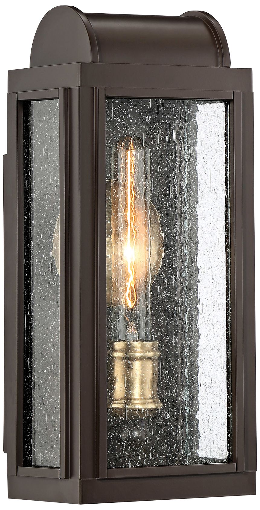 Quoizel Danville 14 1/2"H Western Bronze Outdoor Wall Light