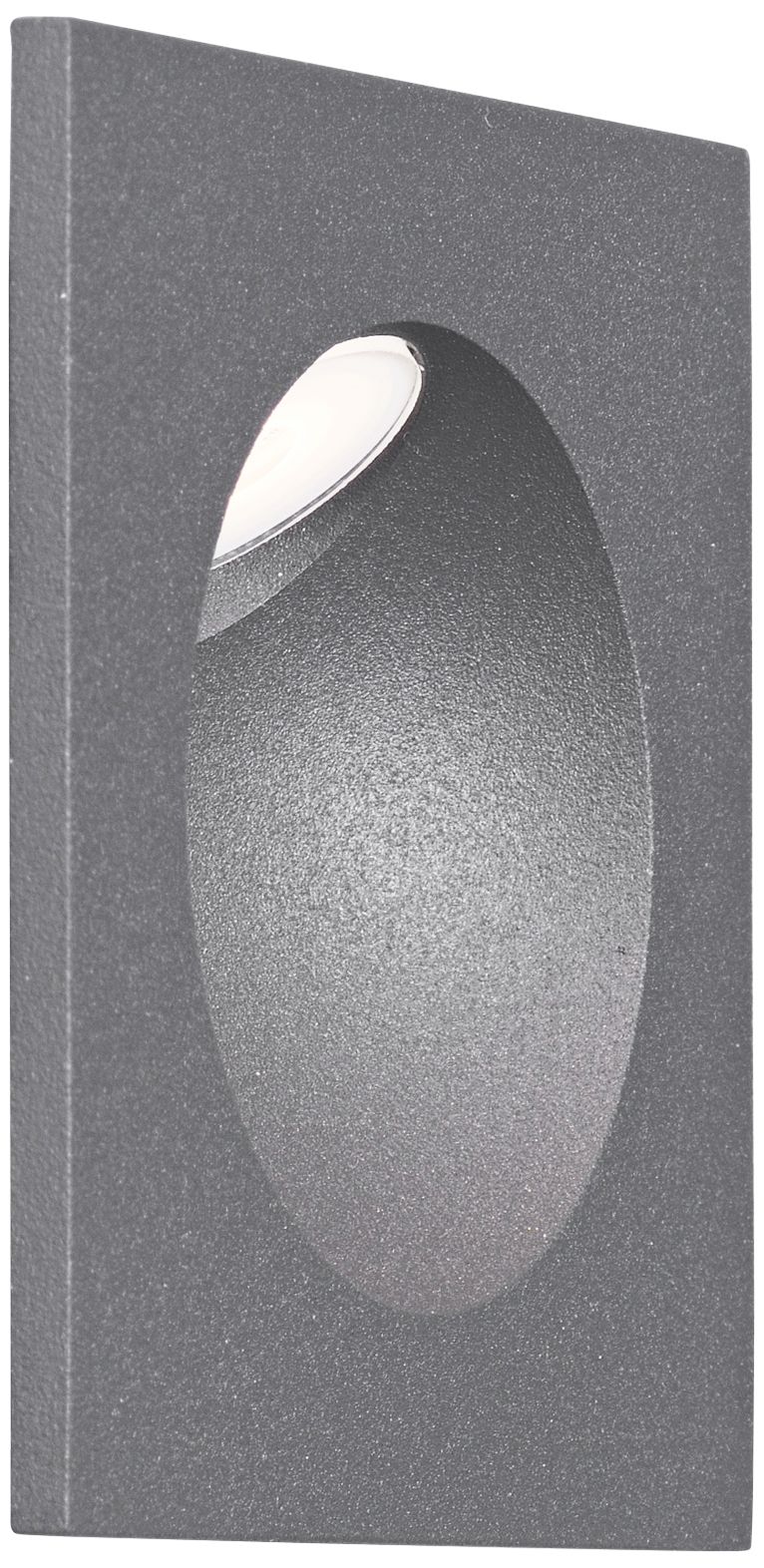 ET2 Alumilux 3 1/4" Square Bronze Low Voltage LED Step Light