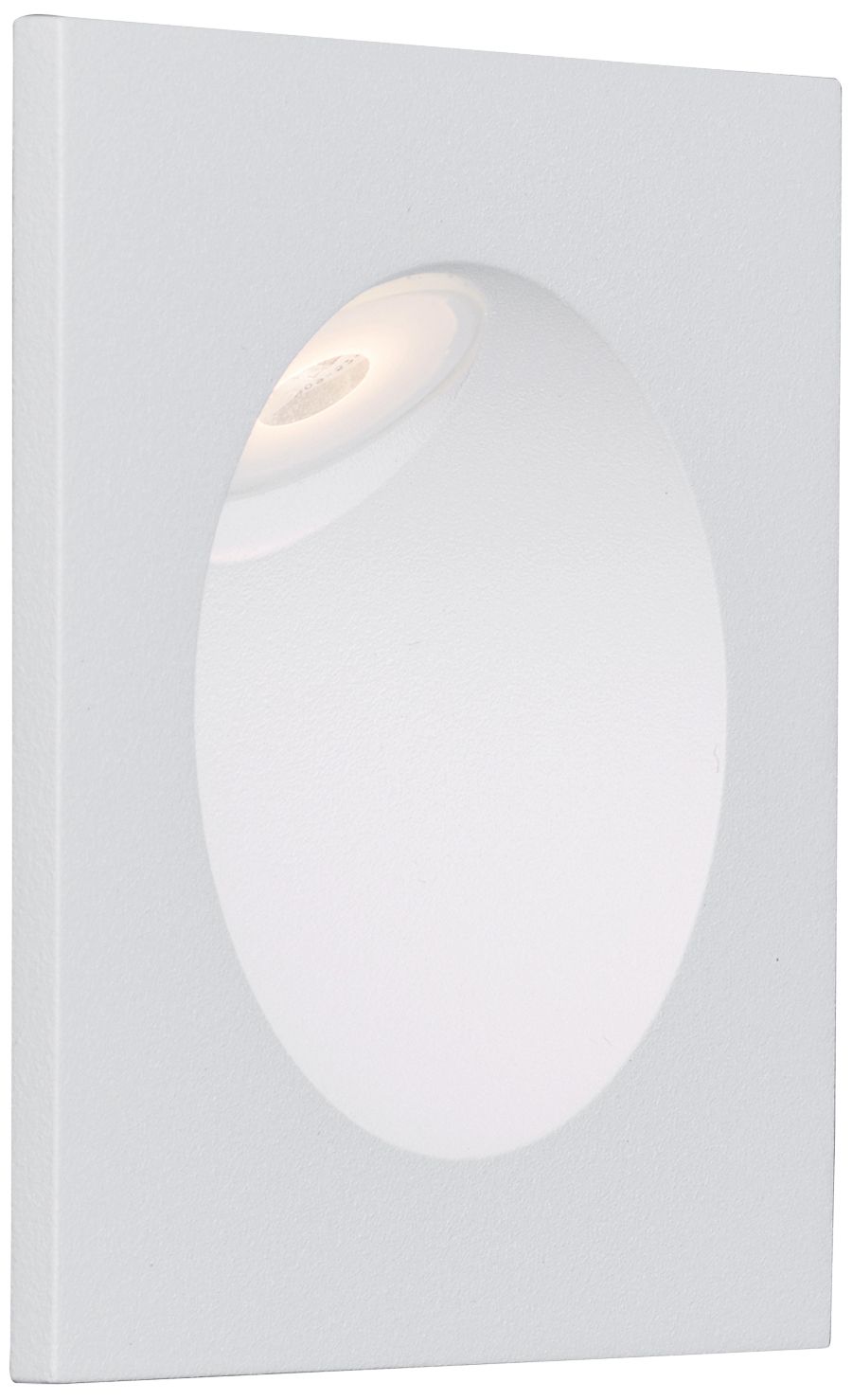 ET2 Alumilux 3 1/4" Square White 120V LED Step Light