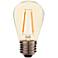 25W Equivalent Amber 2W LED Dimmable Standard Bulb