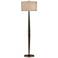 Currey and Company Colee Gray Wood Floor Lamp