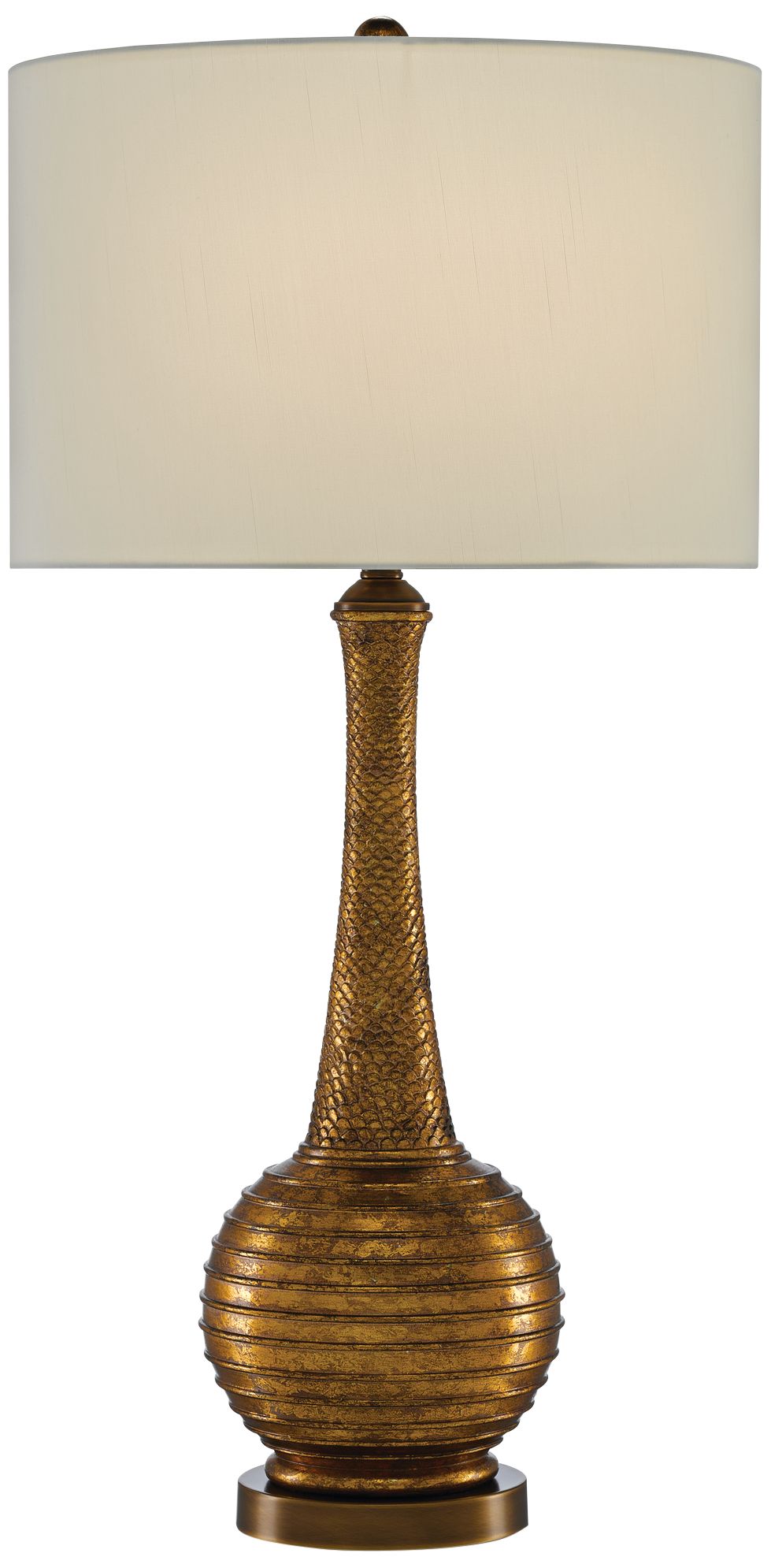 gold leaf table lamp