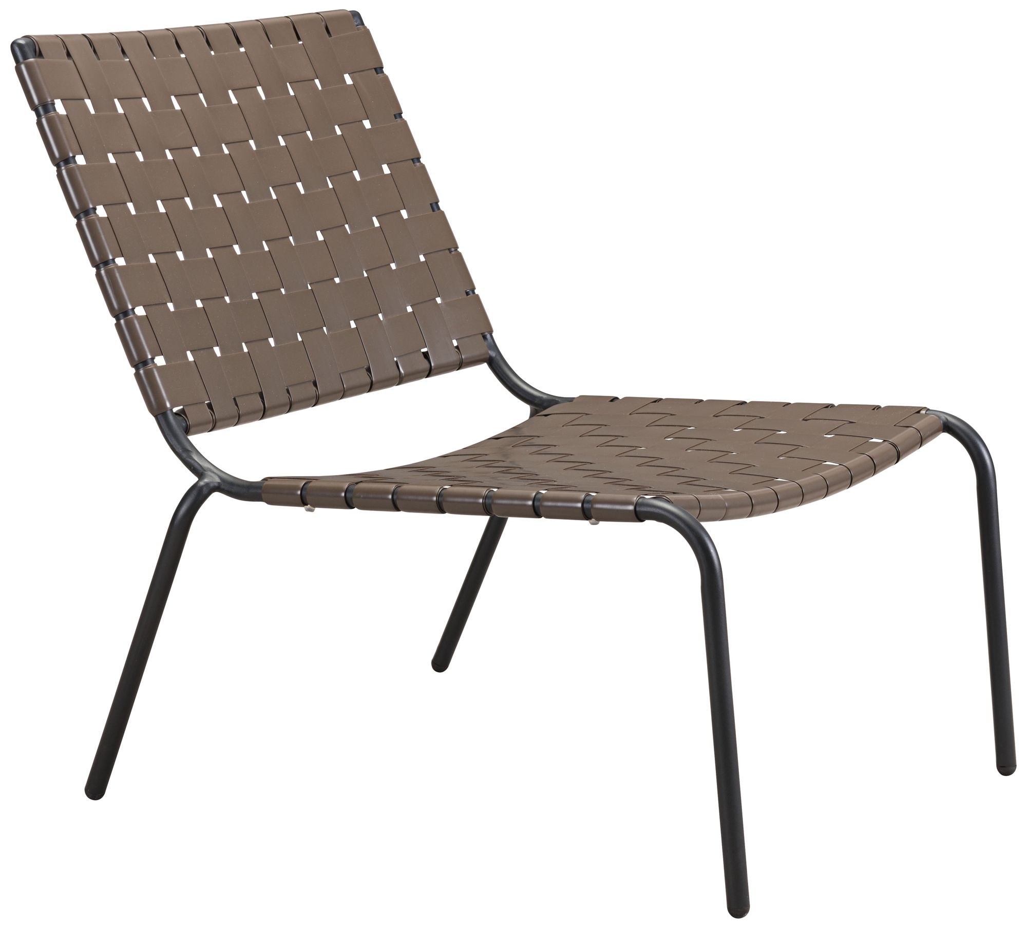 Zuo Beckett Espresso Indoor-Outdoor Lounge Chair
