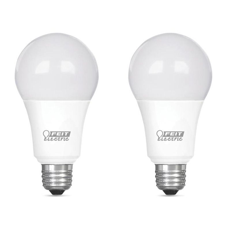 75W Equivalent Frosted 12W LED Dimmable Standard 2-Pack
