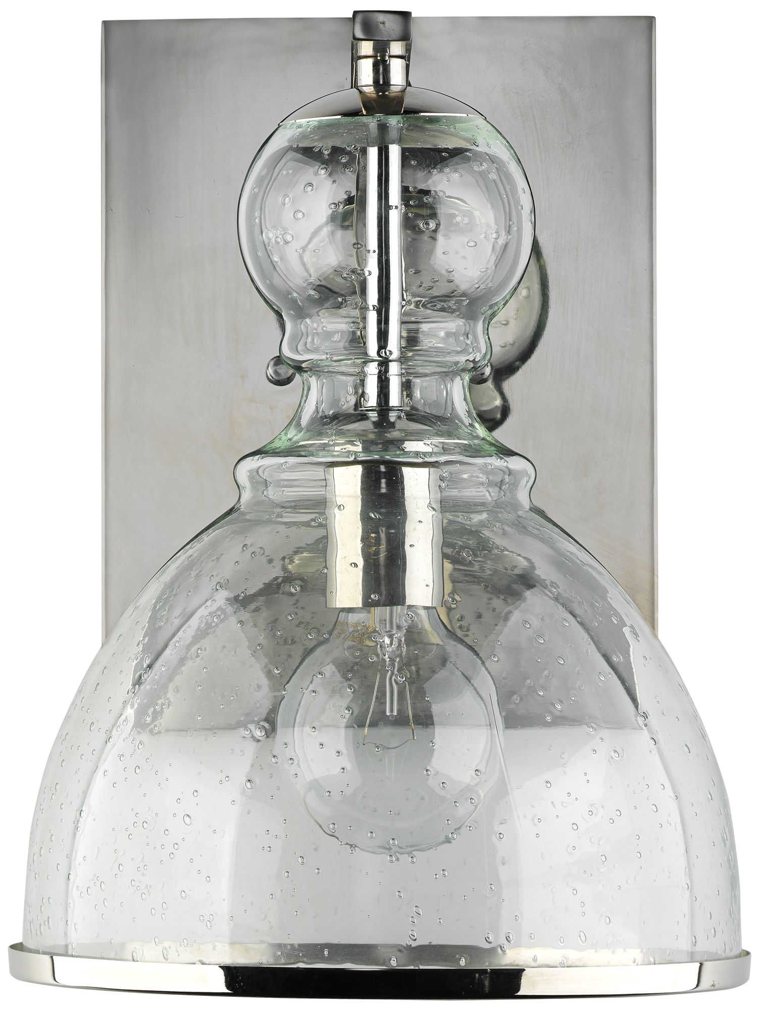 Jamie Young St. Charles 13" High Polished Nickel Wall Sconce