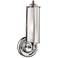 Classic No.1 12 1/4" High Polished Nickel Tube Wall Sconce