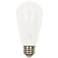 60W Equivalent Tesler Milky Glass 7W LED Dimmable Standard ST19 Bulb