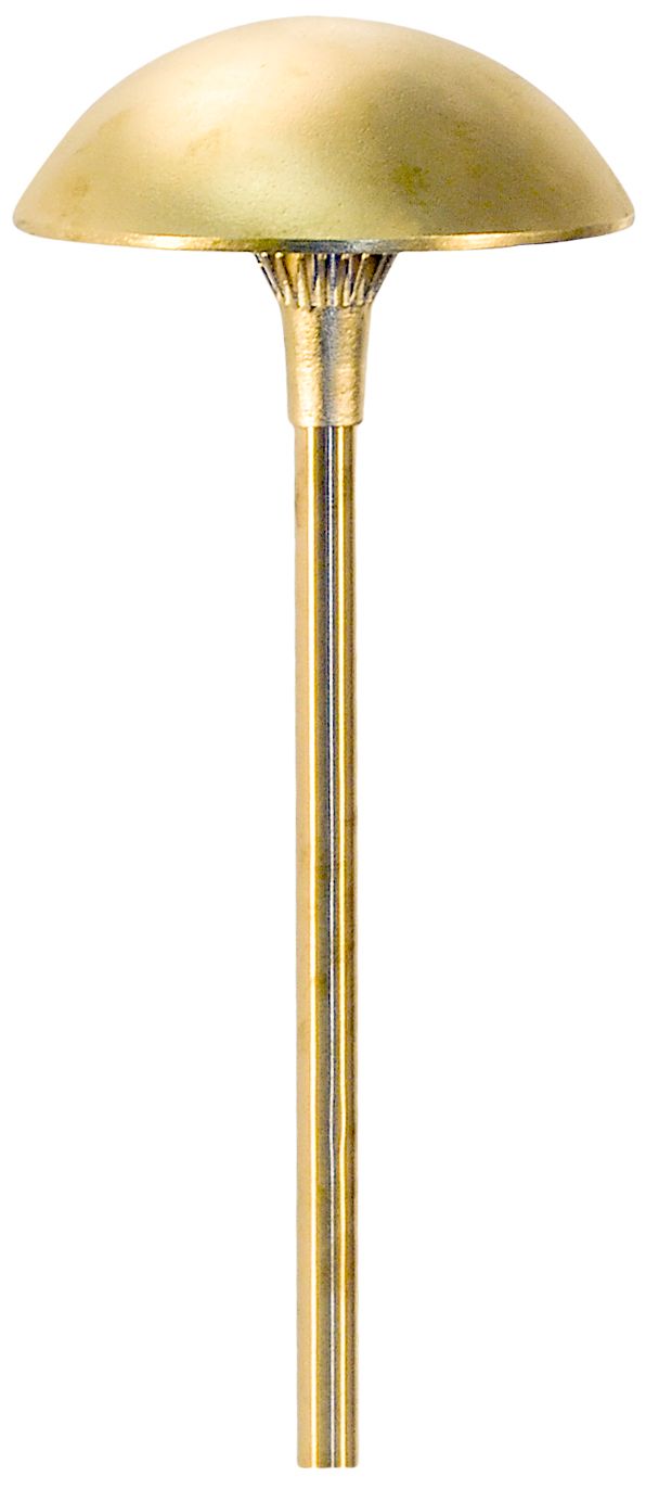 Mushroom Hat 24 1/2" High Bronze Texture LED Path Light