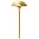 Mushroom Hat 24 1/2" High Bronze Texture LED Path Light