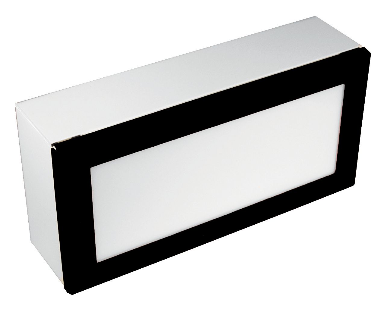 Black Texture 8" Wide LED Paver Light