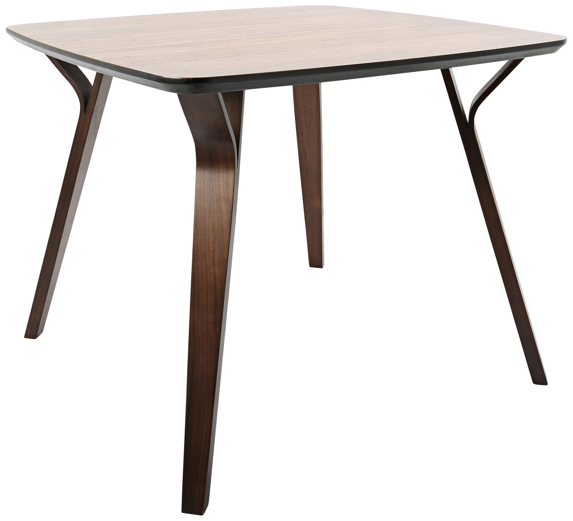 Folia 38 1/2" Wide Walnut Wood Dining Table