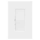 Tesler White Single Pole Dimmer With Faceplate