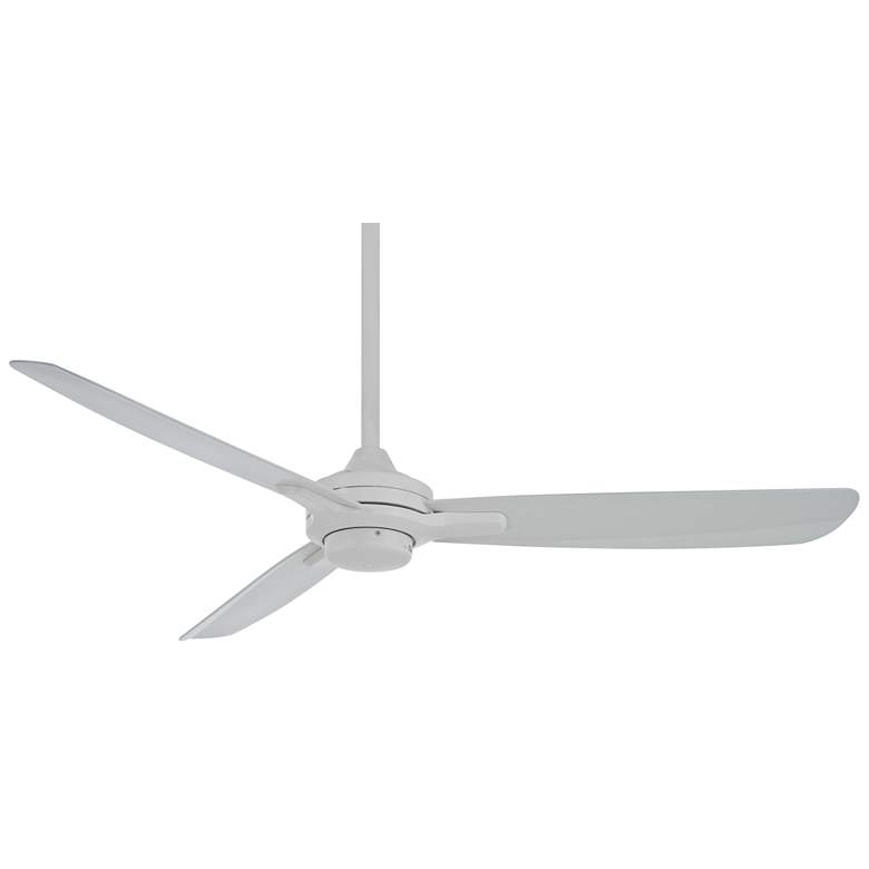 52&quot; Minka Aire Rudolph Flat White Ceiling Fan
