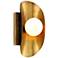 Corbett Hopper 10" High Vintage Brass Wall Sconce