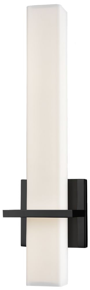 Kuzco Nepal 18" High Black Led Wall Sconce