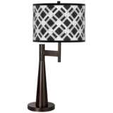 American Woodcraft Giclee Novo Table Lamp