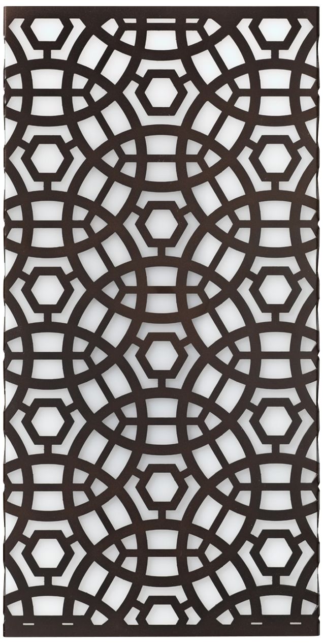 Jamie Young Geo 16" High Oil-Rubbed Bronze Wall Sconce