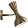 Jamie Young Pisa 10 1/2" High Antique Brass Wall Sconce