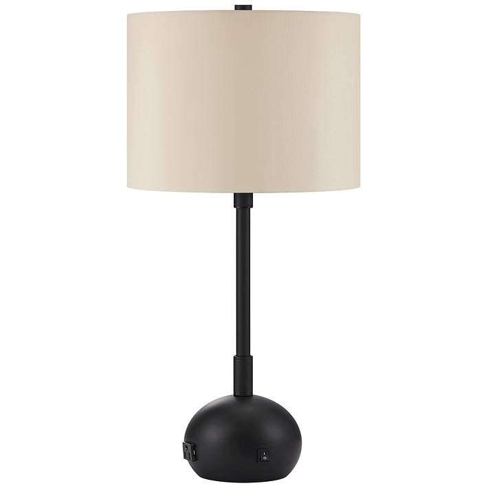 Lola Oil Rubbed Bronze Table Lamp With, Oil Rubbed Bronze Table Lamp Base