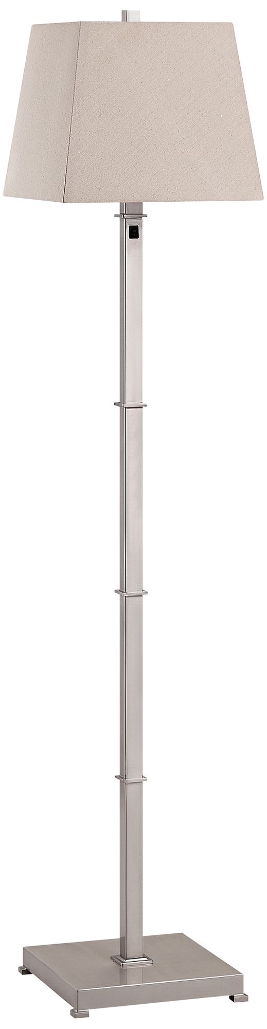 Windsor Square Brushed Nickel Metal Floor Lamp 68D39 Lamps Plus