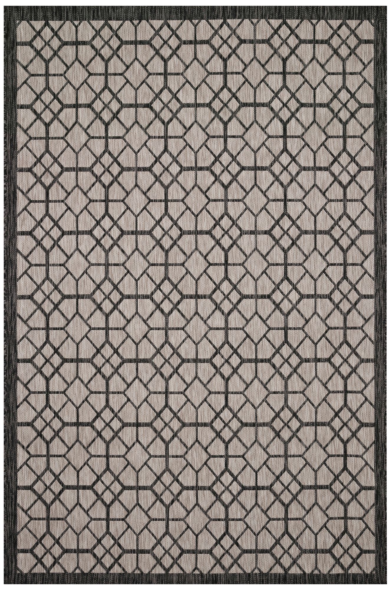 Loloi Isle IE-06 Gray and Charcoal Area Rug